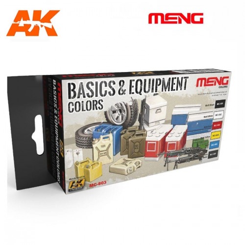AK Basic & Equipment Colors MC-803